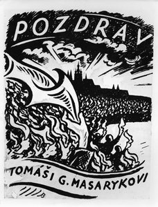 Saluti, Tomas Masaryk, illustrazione dell